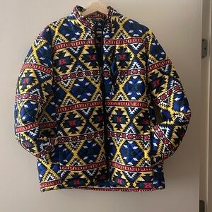 Pattern Zipper Jacket